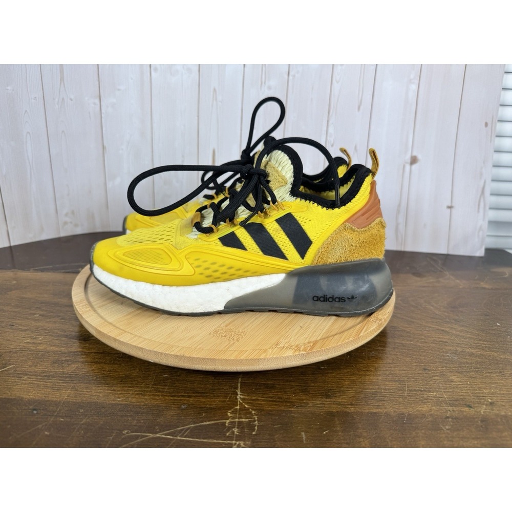 Adidias ZX 2K Ninja Boost JR Athletic Sneaker Kids US Yellow Black 5 Ninja On